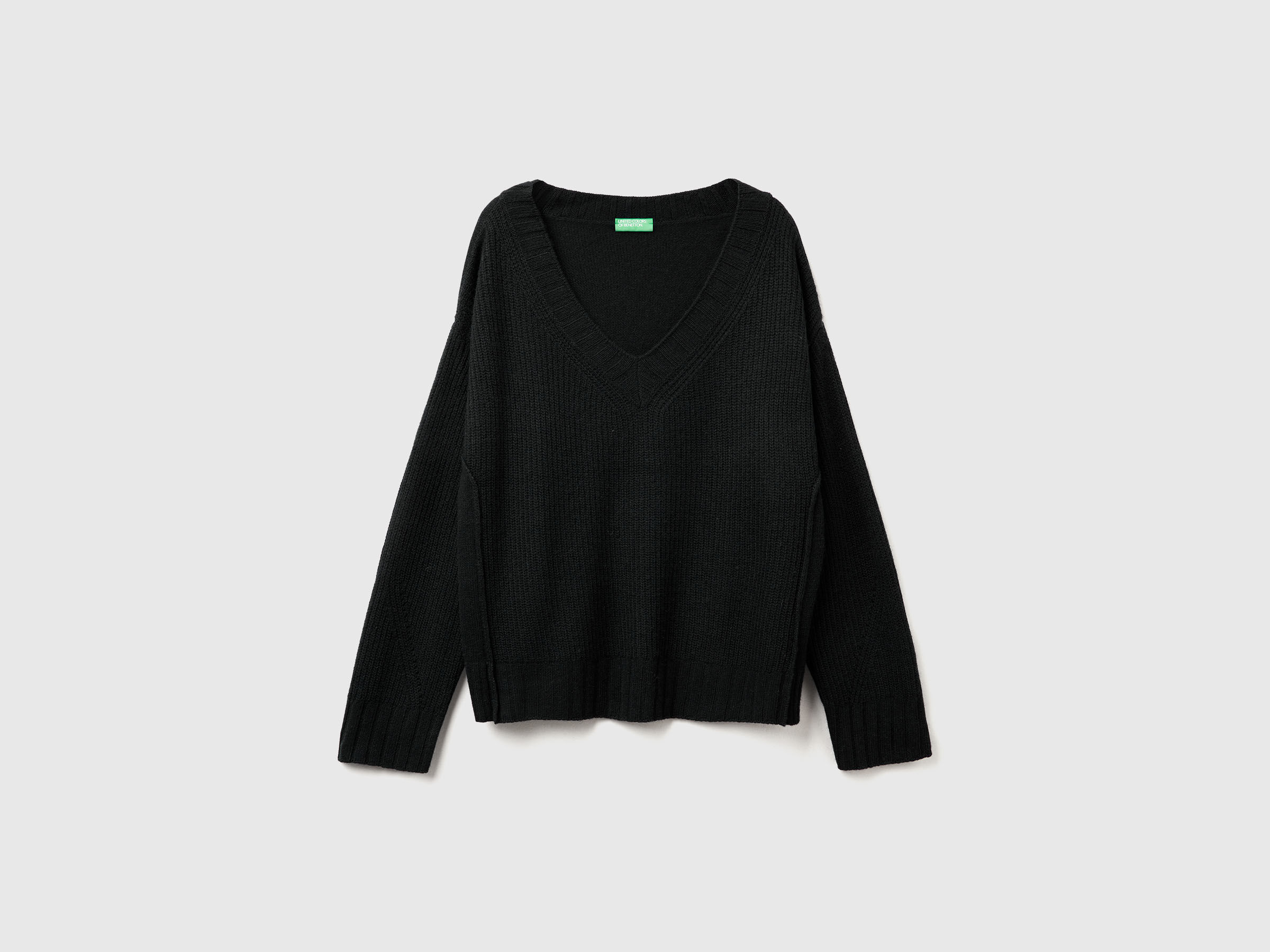 V NECK SWEATER L/S Damen image number 5